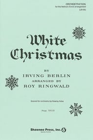 White Christmas Orchestra sheet music cover